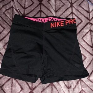 black nike pros